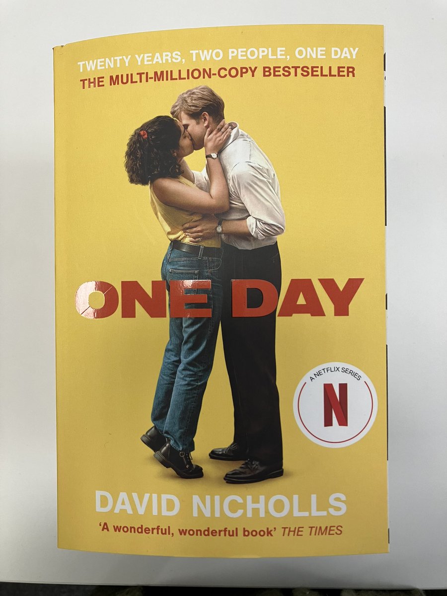 Exciting delivery in the office today to celebrate One Day on Netflix! Can’t wait to watch this adaptation of one of my all-time favourites @HodderBooks ✨