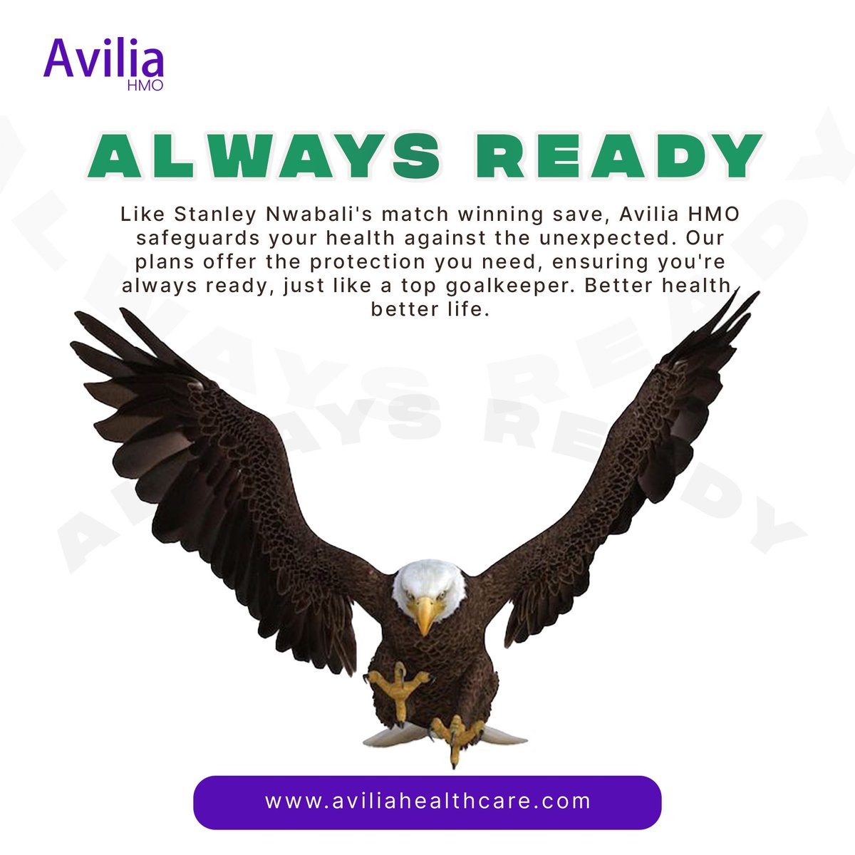 Choose Avilia HMO today for peace of mind tomorrow.
Better health, better life.
#HealthcareNigeria #HMOinNigeria #HealthInsurance
#NigerianHealth
#WellnessWednesday
#HealthCoverage #NaijaHealth
#HealthCareForAll
#HealthyLiving #NaijaWellness
#HealthcareProviders
#AFCON2024