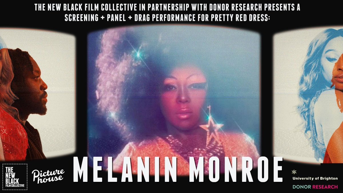 Don’t miss an incredible performance to get you ready for a screening of Pretty Red Dress - Introducing MELANIN MONROE! Get your tickets now: bit.ly/3vR92YN Wed 14 Feb, 7:30pm, Dukes at Komedia, Brighton @melanin_monroe_queen_uk @tnbfc @DonorsResearch @dukesatkomedia