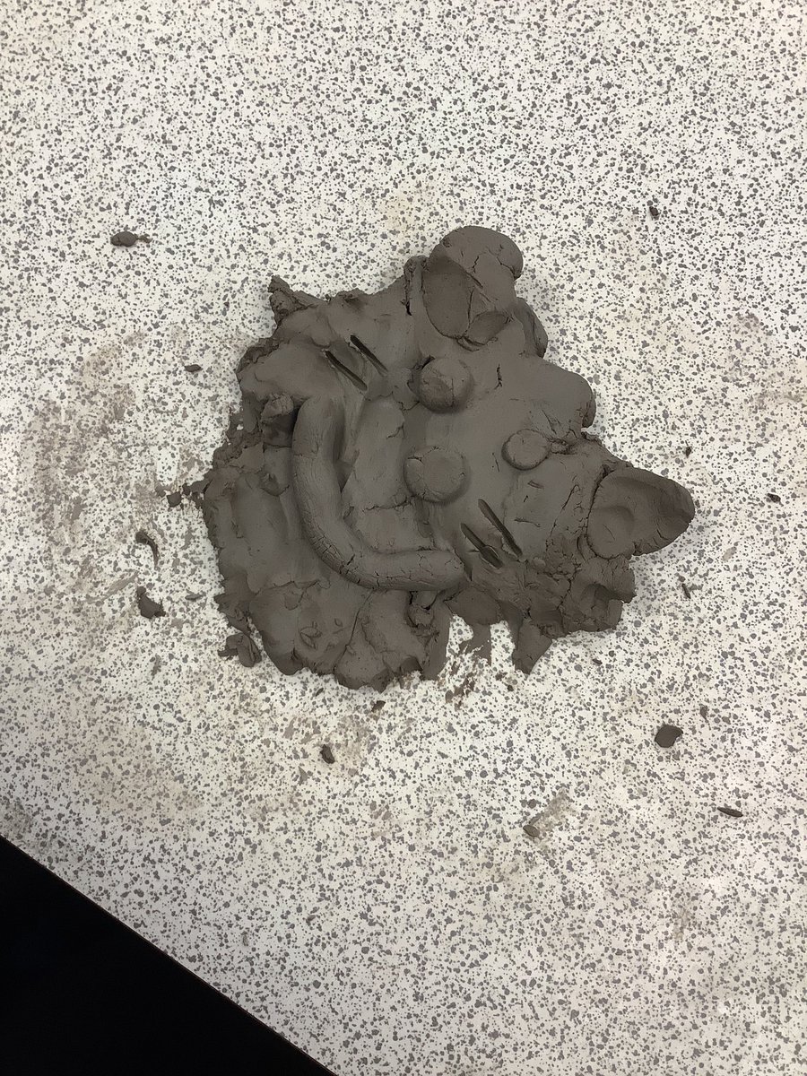 In 2 Beech, we are making pots and creating faces with clay for our last week of half term. <a href="/OrchardPrimaryA/">Orchard Primary</a>