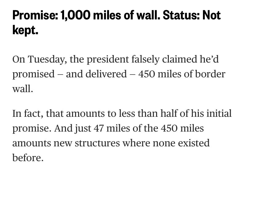 Yo_se_tu's tweet photo. @ChicagoBeerSnob @ActionDemocrat @Dave54251550 @NRO Well, Trump DID make Mexico pay $15 billion to wall the entire southern border. It’s not like he SAID he’d do that, but instead stole billions of our tax dollars &amp; built <50 miles of new “wall.” That would be crazy! NO ONE would support him if he did that! Can you even imagine? https://t.co/V5XeXqpDTo