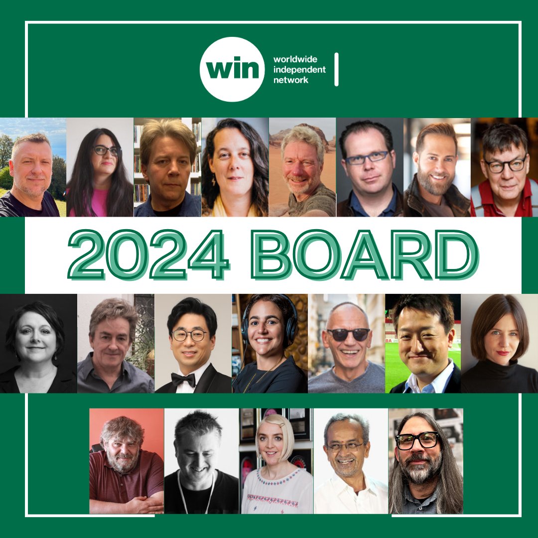 🔈@winformusic unveils its 2024 Board and new structure of 5 regional blocs🌍 👏New members: Dario Draštata (IMPALA Chair), Fran Sandoval, Marty Ro, Alejandro Varela & Sridhar Swaminathan. Zena White is reappointed as Chair & Maria Amato as Treasurer. ℹ️👉tinyurl.com/3yzkt5na