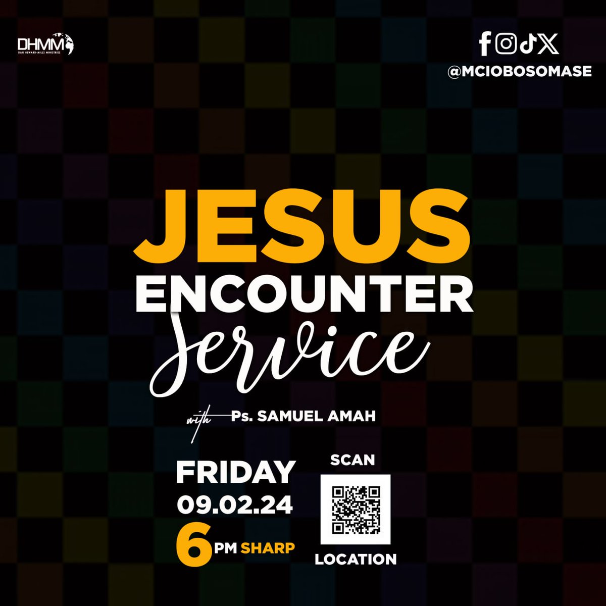 Together, we are growing in the Lord. Come and experience the sincere milk of the word tomorrow night. These teachings are sure to turn your life around. 

#JesusEncounterService 
#MCI_OBOSOMASE