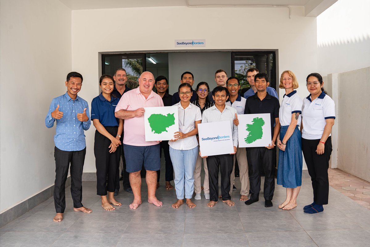 Director of ASEAN @Entirl, @EI_KRyan visited our office in Siem Reap today. Matters discussed: - Enterprise Ireland in ASEAN - Education in Cambodia and Ireland - Building support and partnerships for SBB in Ireland Kevin’s engagement is really appreciated.