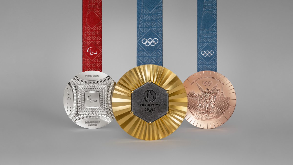 Très ému de vous présenter les médailles des championnes et champions de Paris 2024 !