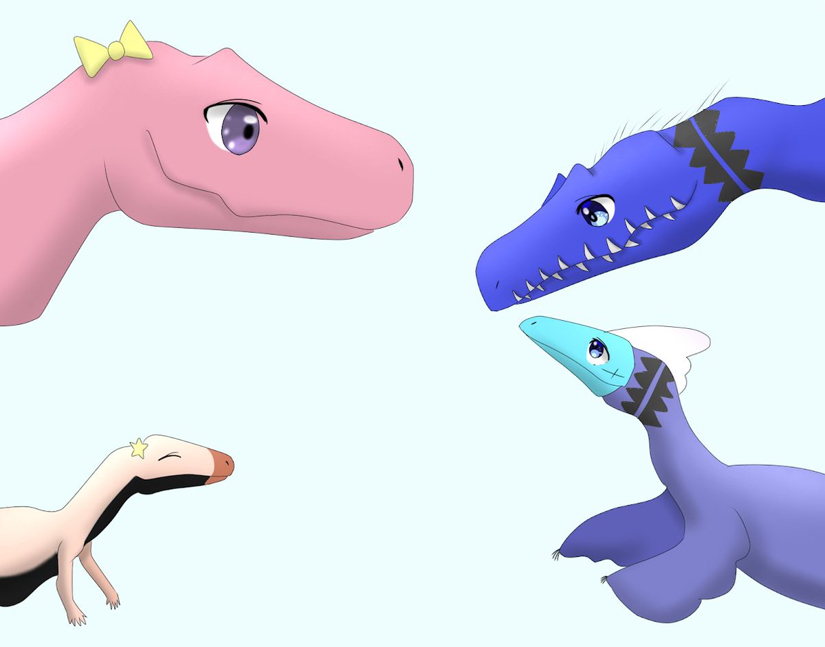 夜が明けて、私達はこの日、私達が元いた時代に帰ることにしました。インドチノラプトルさんも一緒に･･･。
私はインドチノラプトルさんを許すことにしました。他の恐竜さん達には許せないかもしれませんが、彼女の過去を知った私は、彼女に心穏やかに生きて欲しいと思ったんです