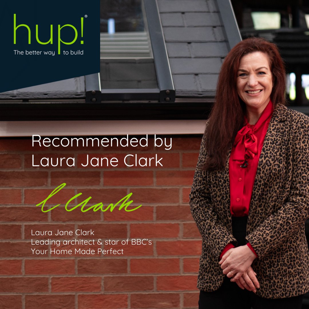 We are delighted to announce that leading architect <a href="/LauraJaneClark_/">Laura Jane Clark</a> from BBC’s Your Home Made Perfect, is the new hup! Brand Ambassador.

Learn more about our partnership with Laura here ⤵️
bit.ly/49vItXL