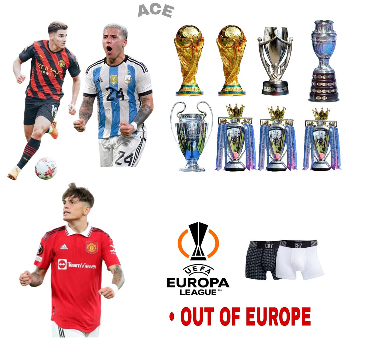 When your idol is Messi vs When your Idol is Ronaldo 😂