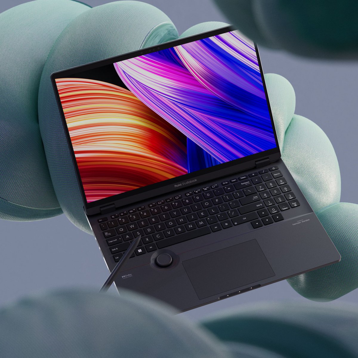 ASUS's tweet image. Absolutely grateful for the incredibly creative studio (IG: @ estestudio.es) for their ProArt #Studiobook related artwork in the #ShareProArt design challenge.  Don&apos;t miss out on this exciting contest! 🚀👉 asus.click/ShareProArt