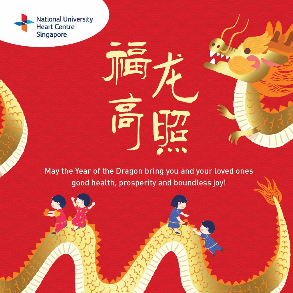 From all of us at #NUHCS, wishing you and your family a joyous Lunar New Year of the Dragon filled with good health, abundance and (龙)loong-evity!🐉  

#LNY2024 #Gongxifacai