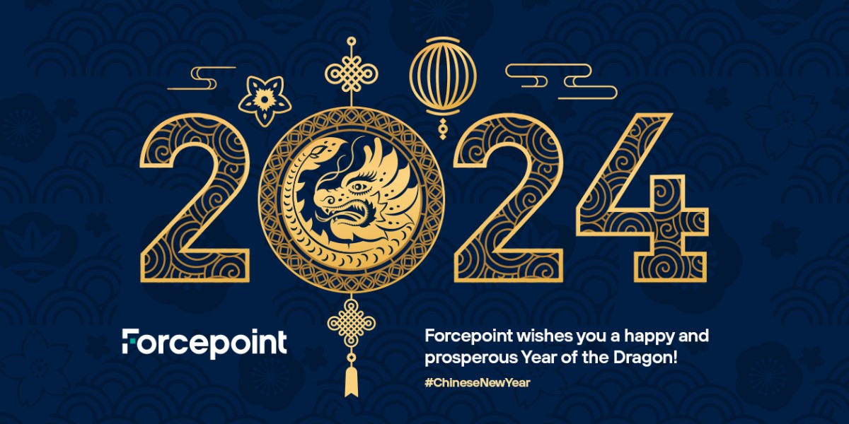 ForcepointSec's tweet photo. To all of our customers, partners and employees in APAC: Forcepoint wishes you a happy and prosperous #YearofTheDragon!
#LunarNewYear #WeAreForcepoint https://t.co/woODr1iSne