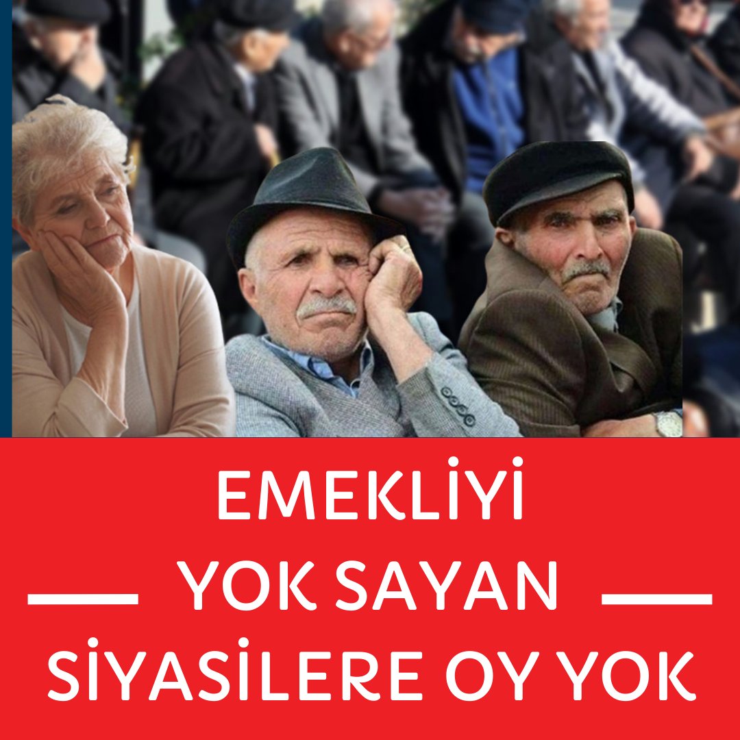 tetikci064's tweet photo. Emekliye hemen 12 bin kök maaşa seyyanen zam 

#EmekliyeHemen12BinSeyyanen 
#16MilyonEmekliTekYürek

@RTErdogan 
@isikhanvedat https://t.co/TOfbRlljRt