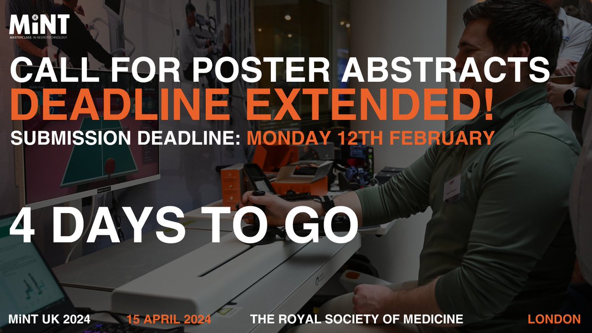 MiNT_hobbs's tweet photo. The countdown is on ⏳

4 days to submit your clinical or scientific poster abstract to MiNT UK, don't miss out!

For more information, please visit: https://t.co/CYpbdx1TVR

#MiNTUK #clinicalposter #scientificposter @roysocmed https://t.co/rsQEgTvB3n
