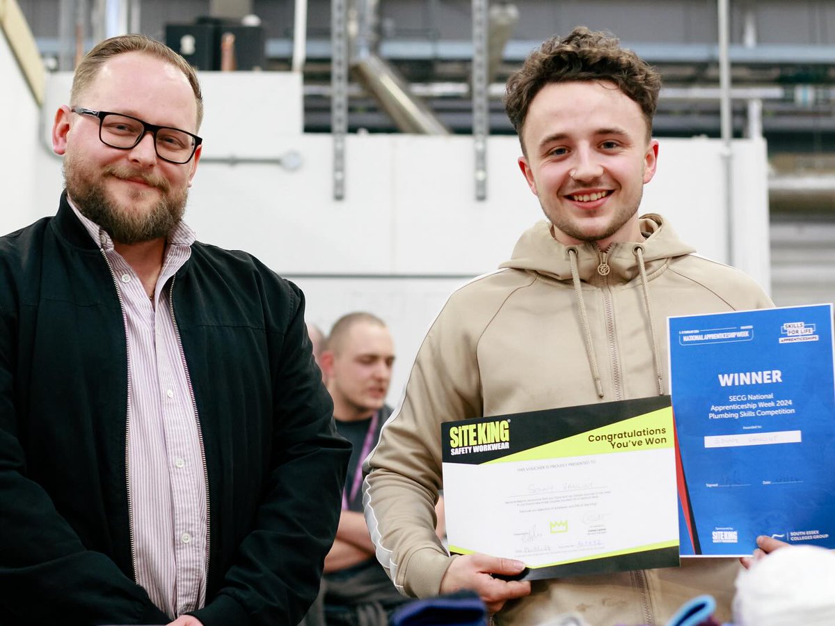 National Apprenticeship Week has brought with it some competitions for our students Plumbing skills, electrical skills, and who can build the Lego model the fastest. Well done to our winners and students Thank you to @SiteKingSafety and @ToolstationUK for the prizes and vouchers