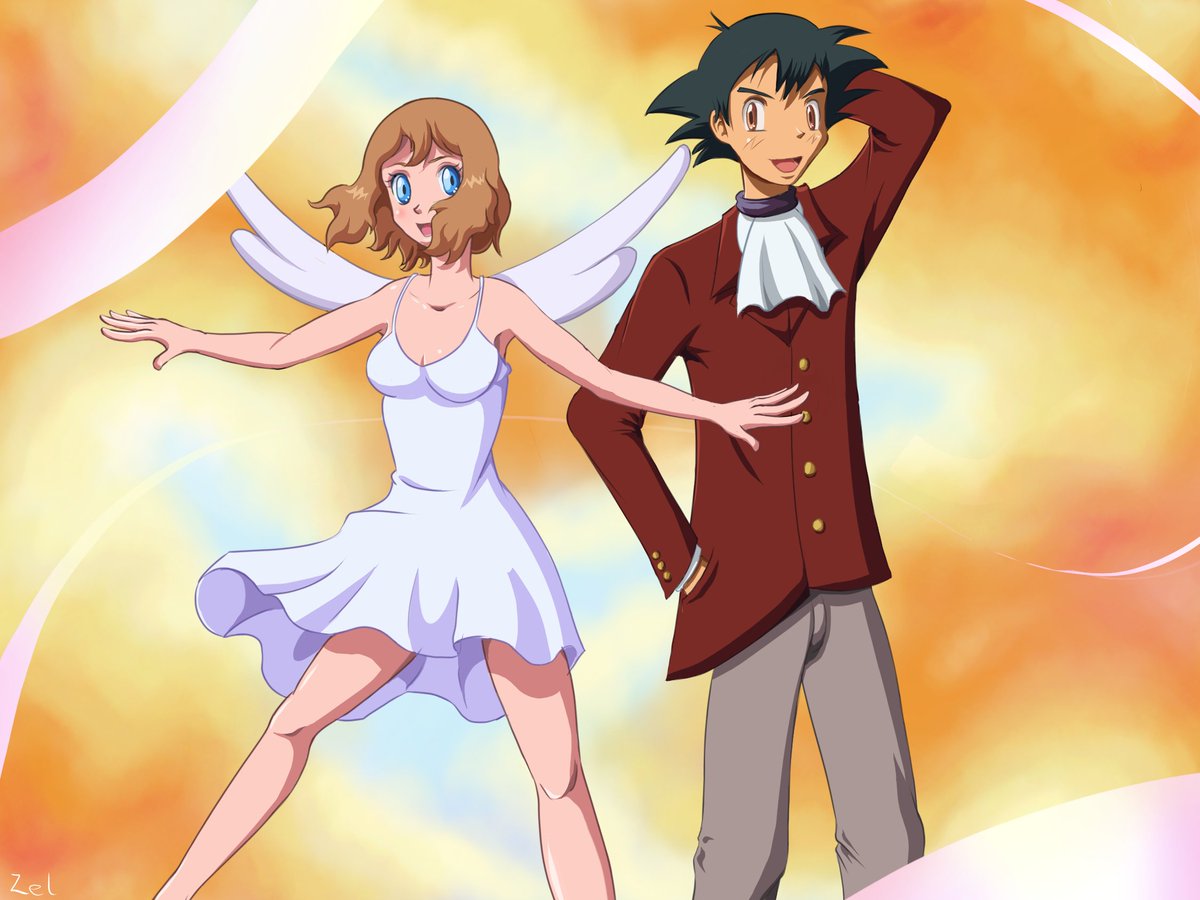 #amourshipping #satosere #サトセレ #anipoke #serena #ashketchum #pokemon #セレナ