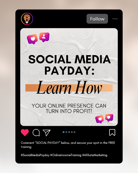 Miss_Char2's tweet photo. Your social media journey is about to get a serious upgrade! Ever wondered how your online presence could be more than just a way to connect with friends? It's time to unlock the secrets of turning your social media engagement into a lucrative payday. https://t.co/kzjl30S0gg