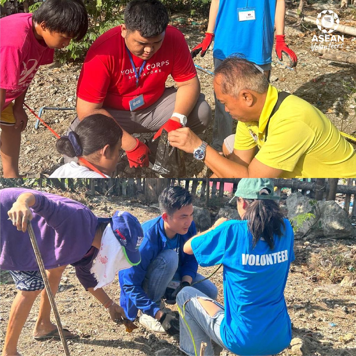 ASEAN's tweet photo. The ASEAN Volunteers project is supported by the Government of Japan through the Japan-ASEAN Integration Fund #JAIF #JapanASEANIntegrationFund https://t.co/G9UANWxUku