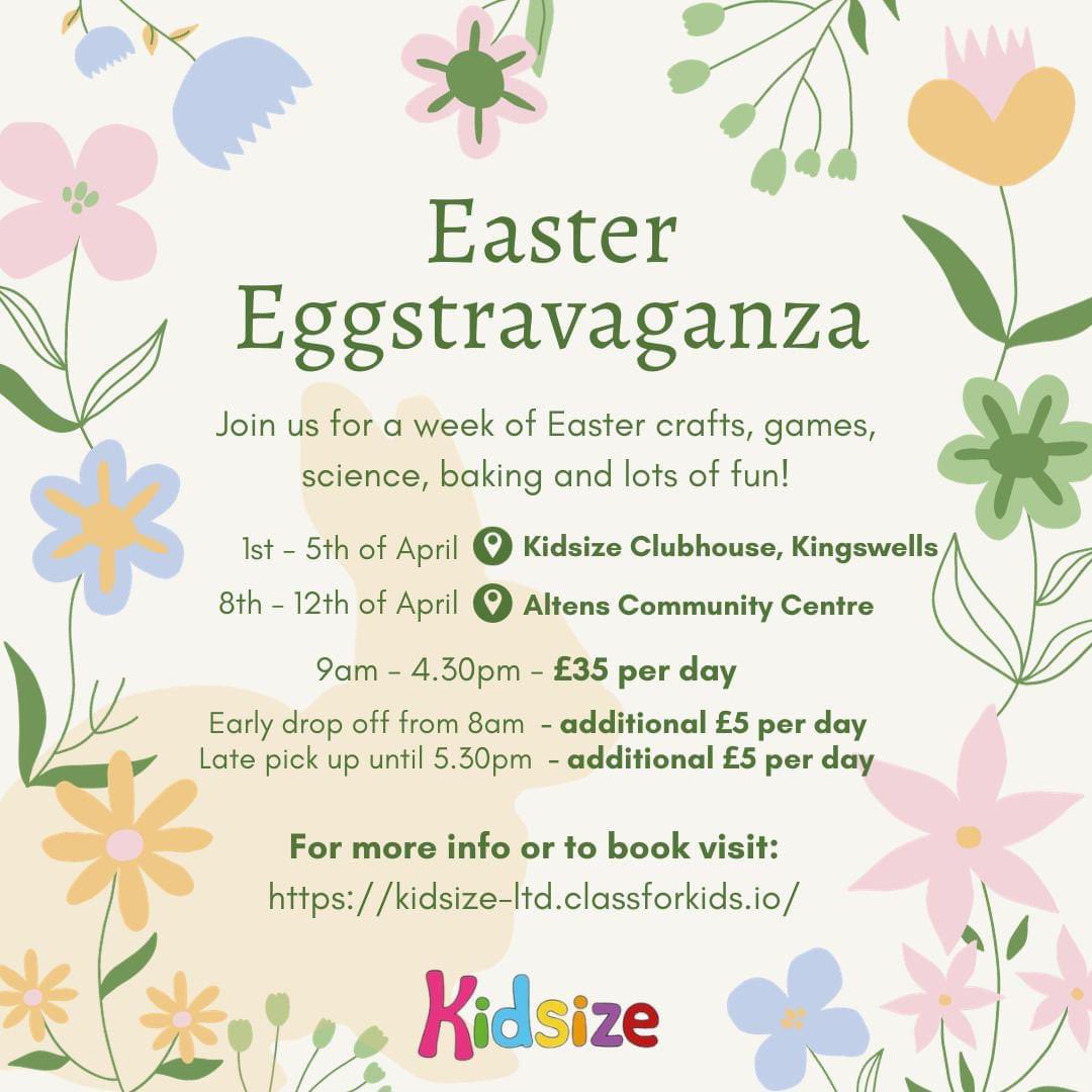 Kidsizeltd's tweet photo. Are you looking for childcare for the Easter holidays?!🐣

Then look no further and get booked in with us! 
https://t.co/4LA4Mdhbx5
https://t.co/HvPmrKFUlQ 

We provide a range of fun activities to keep the children in our care entertained and happy!😆

 #easteraberdeen https://t.co/hNfDIVqneT