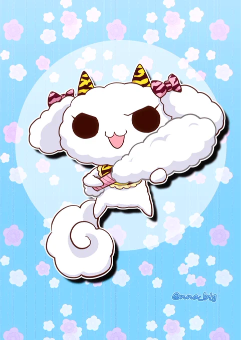 節分 鬼アルル(オニルルではない)アルル「しゅしゅしゅ! このもこも棍棒でモッフモフにしてやるでしゅよー!!」(攻撃力0)#バトガ #バトルガールハイスクール 