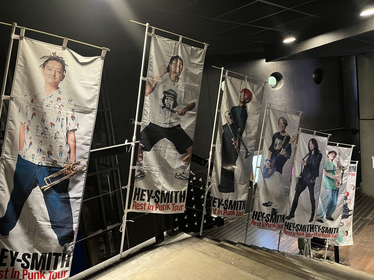 kazoooo64's tweet photo. “Rest In Punk Tour”6本目！！
O-EASTでHEYちゃん嬉しい😊😊
#Fattofu
#MAYSONsPARTY
#HEYSMITH https://t.co/2nxap2xeCL
