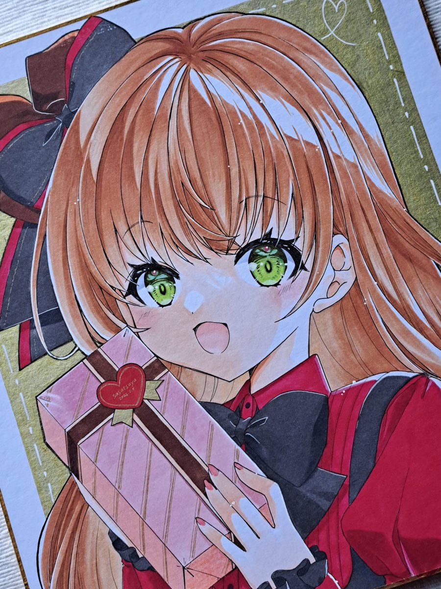 BOOTHにバレンタイン色紙を追加しました。今回のミニ色紙は全て水彩です。
2/22頃までにお迎えのない作品は、2/24原画市に持ち込み予定です。
お迎えご検討よろしくお願いします☺️🙏
https://t.co/PSRqYwOBKh
