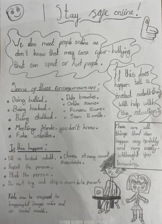 BPSHull's tweet photo. Year 6 did a fantastic job of creating some posters for Safer Internet Day this week, we are incredibly proud of our responsible digital citizens!  #SID2024 #BPSComputing #BPSAspirationCurriculum https://t.co/Z4XJmjWUHX