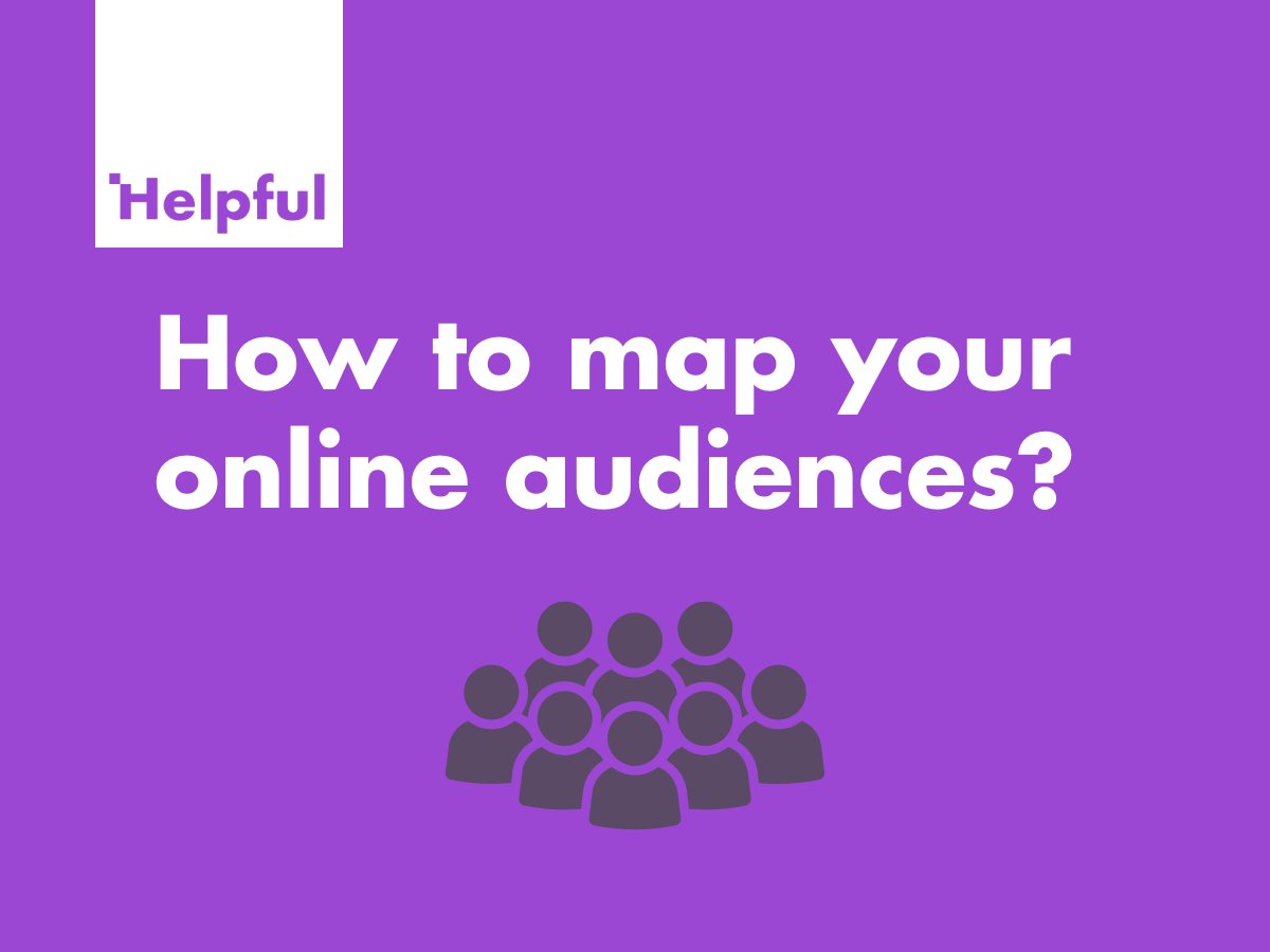 Mapping your online communities is essential to understand what kind of audience you have and how you can engage with them online. Click here to read about how we can help: helpfuldigital.com/guides-templat…