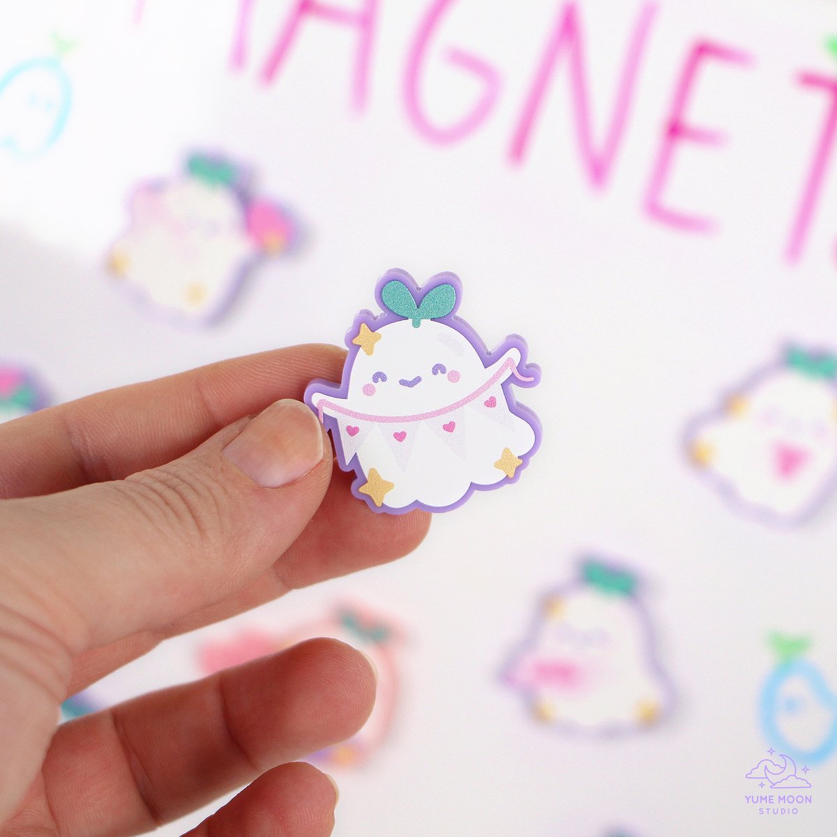 Sprout Ghosties magnets 🌱💖