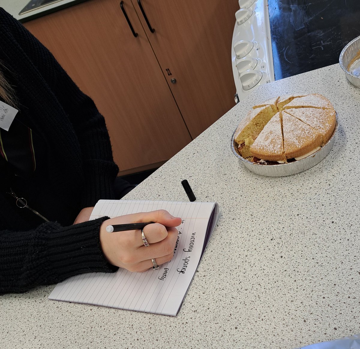 Some light and fluffy Victoria sponges to evaluate! 🍰 Well done senior elective, all counts towards the NPA Craft Baking #widerachievement #seniorphase