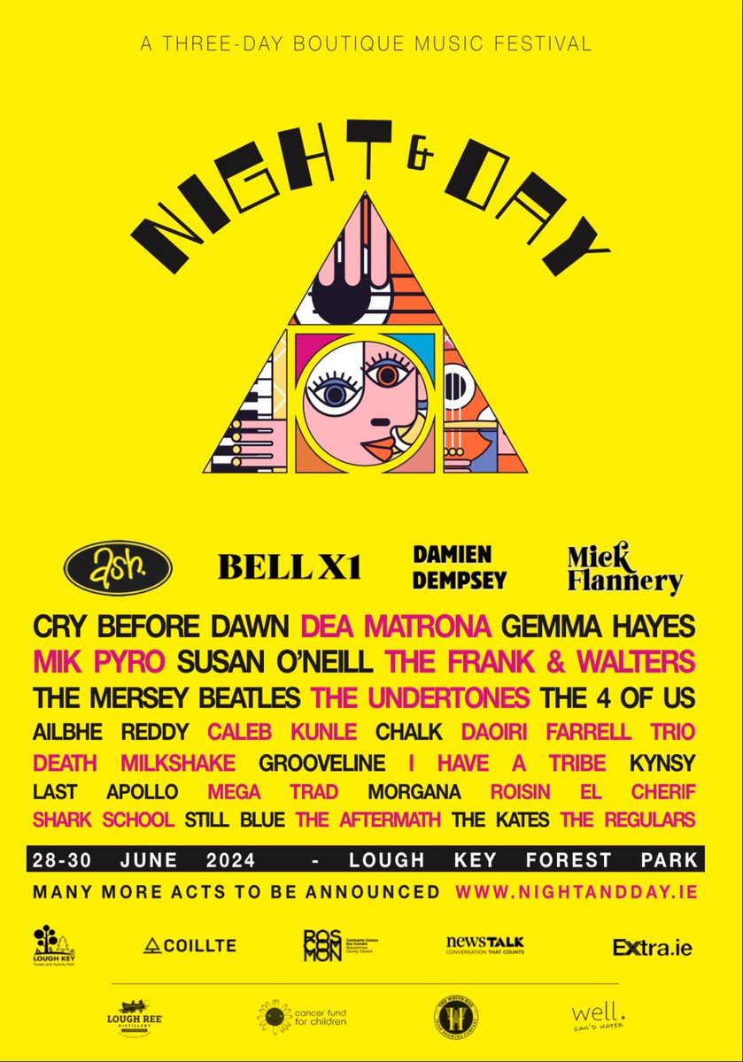 🚨 Lineup announcement 🚨 We’ve added some more great acts, a more still to come… Tickets ⬇️⬇️ nightandday.ie/tickets