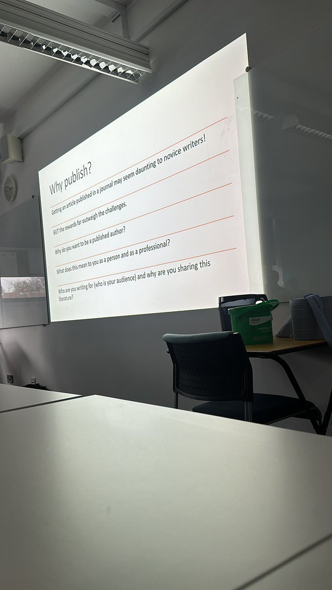 Todays topic: Writing publications by Barry Hill #northumbriauniversity #acp #olderpeople #encop