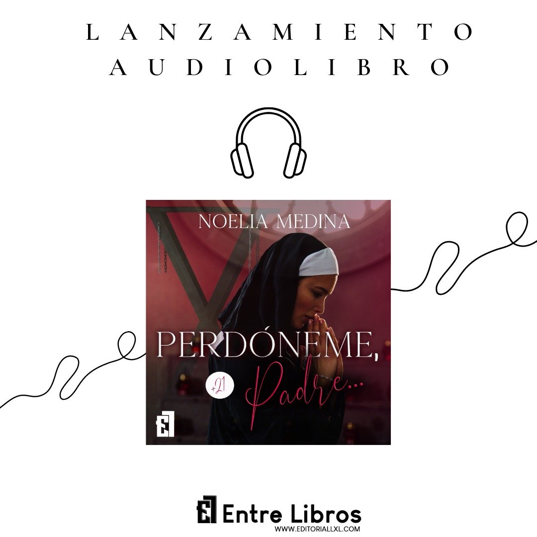 𝐍𝐎𝐕𝐄𝐃𝐀𝐃 𝐀𝐔𝐃𝐈𝐎𝐋𝐈𝐁𝐑𝐎🎧📚

«Perdóneme, padre», de <a href="/NoeliaMedina94/">𝒩ℴℯ𝓁𝒾𝒶 ℳℯ𝒹𝒾𝓃𝒶 💎</a> ya está disponible enaudiolibro.
Un dark romance lleno de temas políticamente incorrectos, organizaciones criminales, secretos y  muucho erotismo.
Nextory, Storytell, Spotify… Próximamente en Audible