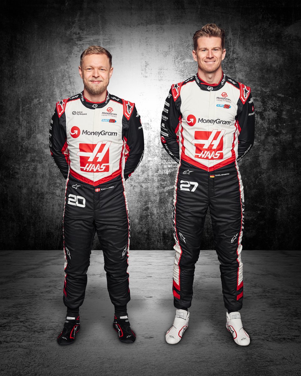 The boys are going to be looking the part in 2024 😊 #HaasF1