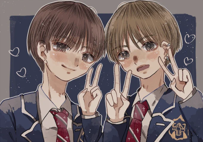 みんな大好き(⑉• •⑉) #TXTfanart 