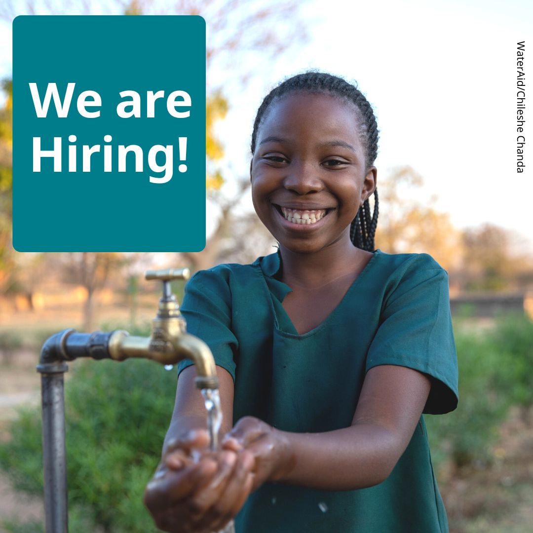 WaterAid Nigeria is hiring for the role of State Programme Lead in Bauchi, Nigeria.

To apply, please copy and paste this link on your browser: wateraid.org/ng/state-progr…

Contract type: 2 years fixed term (renewable)

⌛Closing date: 21 February 2024

#DevJobs
#AbujaJobs