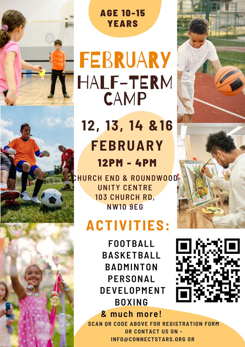 Connect Stars (@connectstars_uk) on Twitter photo Calling all nearby schools
<a href="/newfieldprimary/">Newfield Primary</a> <a href="/StonebridgeNW10/">Stonebridge School</a> <a href="/HarlesdenForum/">Harlesden Neighbourhood Forum</a> <a href="/BrentfieldSch/">Brentfield Primary School</a> <a href="/harlesdenschool/">Harlesden Primary School</a> <a href="/ElsleyPrimary/">Elsley Primary</a> <a href="/BcanInfo/">Brent Community Advice Network</a>
Great opportunity for your students to have fun. Please share with them & their parents or guardians. Registration is Compulsory & it's ALLFREE Calling all nearby schools
<a href="/newfieldprimary/">Newfield Primary</a> <a href="/StonebridgeNW10/">Stonebridge School</a> <a href="/HarlesdenForum/">Harlesden Neighbourhood Forum</a> <a href="/BrentfieldSch/">Brentfield Primary School</a> <a href="/harlesdenschool/">Harlesden Primary School</a> <a href="/ElsleyPrimary/">Elsley Primary</a> <a href="/BcanInfo/">Brent Community Advice Network</a>
Great opportunity for your students to have fun. Please share with them & their parents or guardians. Registration is Compulsory & it's ALLFREE