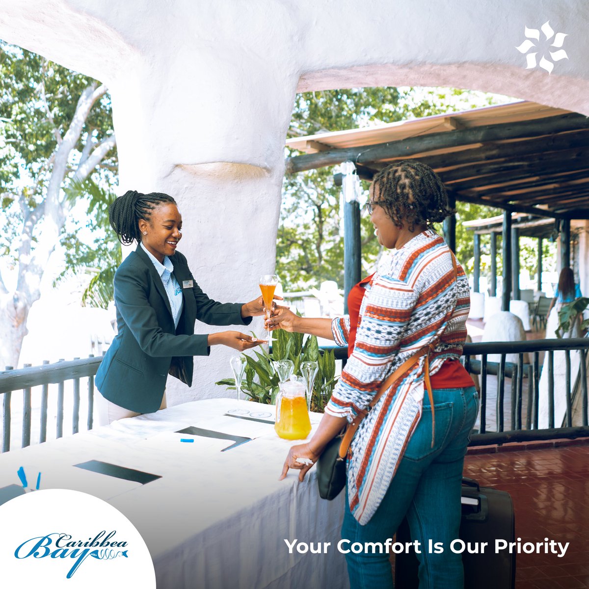 No matter the time, our resort's 24-hour help desk and premium facilities are here to provide you with unmatched service and convenience.​

Find out more about our facilities on:​

WhatsApp +263 787 122 004​

#CaribbeaBay #ExperienceExploreEnjoy #ComfortableStay