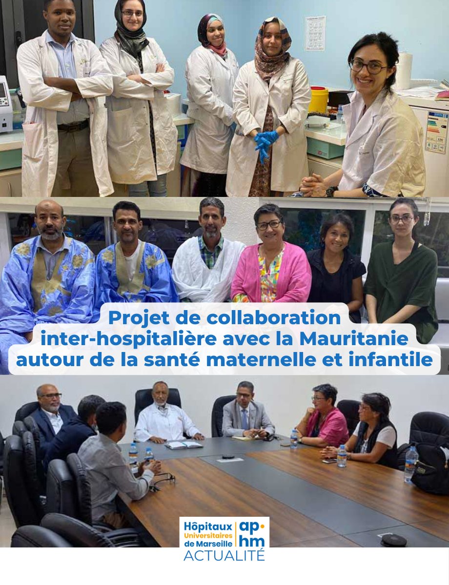🌍 Une collaboration internationale exemplaire entre l'AP-HM et la Mauritanie vise à améliorer la santé maternelle et infantile ! Focus sur la prévention de l'allo-immunisation fœto-maternelle Rh(D).

Plus de détails sur notre mission récente : fr.ap-hm.fr/actu/projet-co…