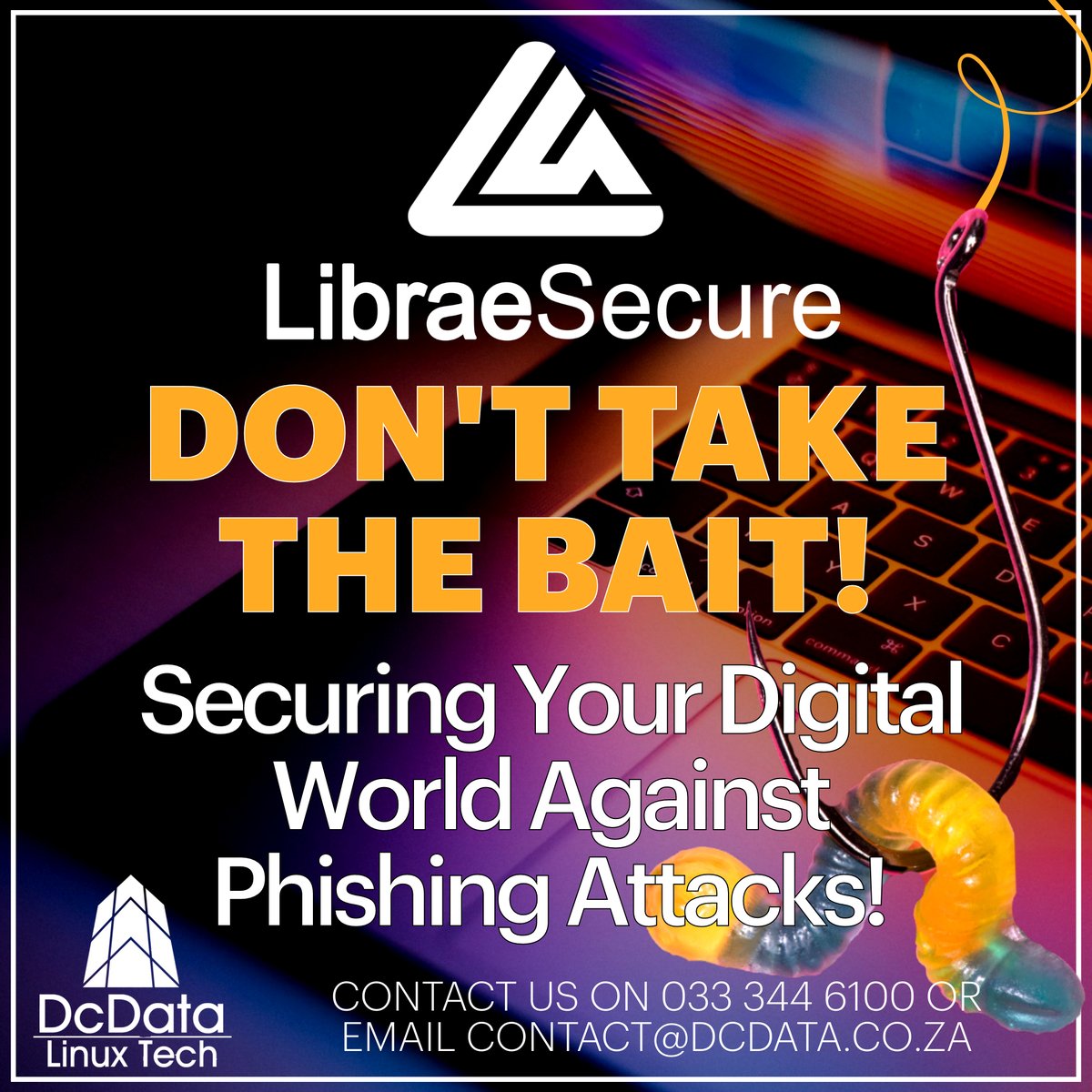 dcdata's tweet image. Don&apos;t Take The Bait! Securing Your Digital World Against Phishing Attacks.

LibraeSecure allows you to identify and block imposters, as well as prevent others from Phishing or Spoofing you.

033-344-6100 or contact@libraesecure.com

#DcData #LibraeSecure rfr.bz/t9j27qg