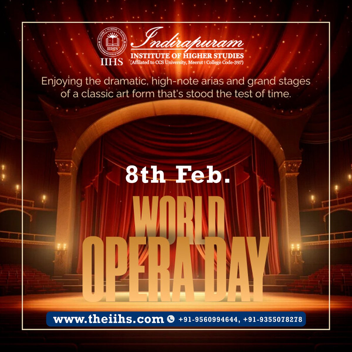 World Opera day

#opera #music #operasinger #soprano #classicalmusic #operasingersofinstagram #art #singer #theatre #tenor #instaopera #operalover #love #operalife