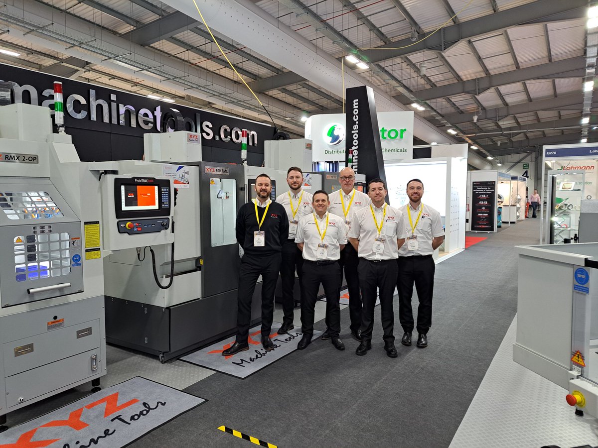 It’s the last day of the Southern Manufacturing show & our team are waiting to greet you! The show is open until 3:30pm, so come & see us on stands H260 & G260. The machines we have on the stands are – RMX 2-OP, 500 TMC, 750 TMC, RMX 3500, RLX 355, 800 HD & CT 52 LR. #xyz