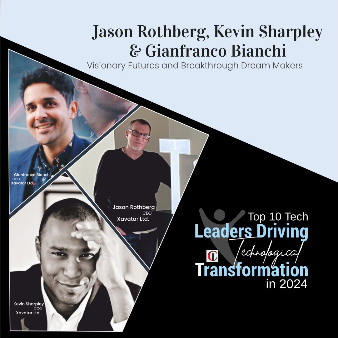 <a href="/JPRothberg/">Jason P. Rothberg</a> is the CEO, <a href="/kijikmultimedia/">Kevin Sharpley</a> is the COO, and #GianfrancoBianchi is the CCO at <a href="/XavatarLTD/">Xavatar</a>, a #visionary XR/Web3 startup shaping the future of interactive experiences with immersive #technology in Hollywood and #entertainment sector at large.  

cutt.ly/2wCvDAsj
