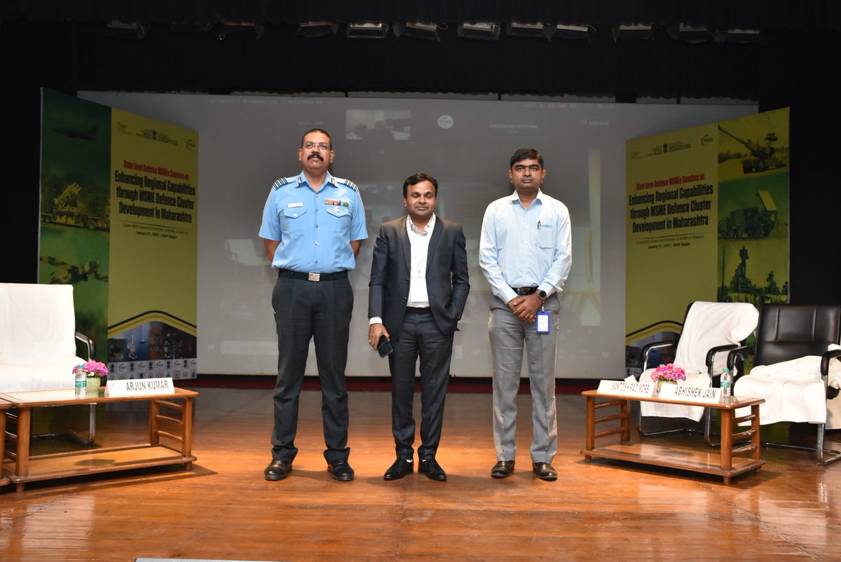 ZeusNumerix's tweet image. Proud moment for @Zeus_Numerix as we shared insights on Prospects for Start-Ups in the Defence MSME Conclave organized by @ficci_india  at @YantraIndiaLtd. Grateful for the opportunity to contribute to the dialogue on fostering innovation in the defense sector! #DefenceStartups