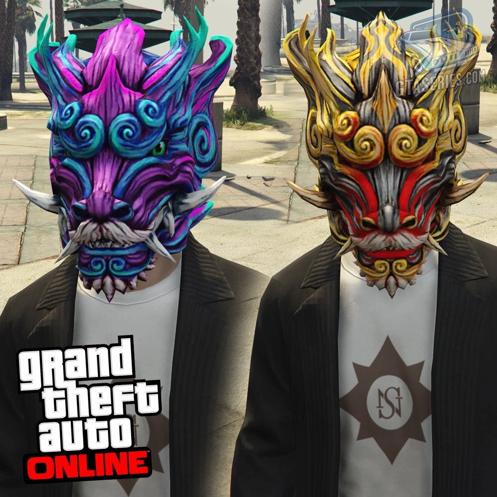 GTA News 🔴 RockstarINTEL.com on X: If you log into GTA Online this week  you'll be gifted GTA$188,888, the Regal Dragon Mask and Midnight Dragon  Mask by Rockstar. Image Credit: @GTASeries. Full