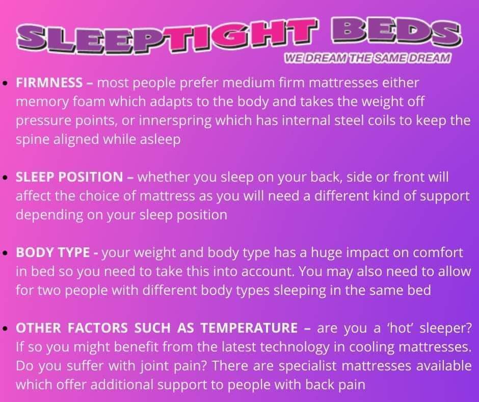 You should replace your mattress every six to eight years.

We are dedicated to helping you find the right mattress for you so if you think the time has come to replace your old mattress we’re here to help with some top tips 👇👌