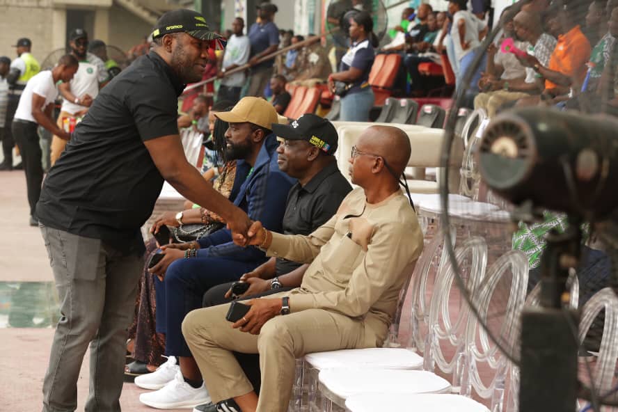 followlasg's tweet photo. Commission, Lekan Fatodu, were amongst the top Government functionaries that watched the match
#lagosissagoal
#lagosviewingcenters
#lagosfootballlovers
#20viewimgcenters
#AFCON2023
#AGreaterLagosRising
#LSSC
#LASG https://t.co/zZv7CgBaes