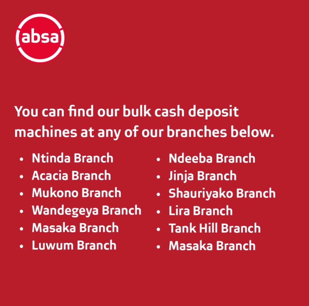MethiaLydiaN's tweet photo. Deposit from UGX 1,000 upto UGX 800 million with no worry of segregating notes. The machines handle it all. #JoogaNeAbsa #Jooga2024 https://t.co/6o81zhYmHl
