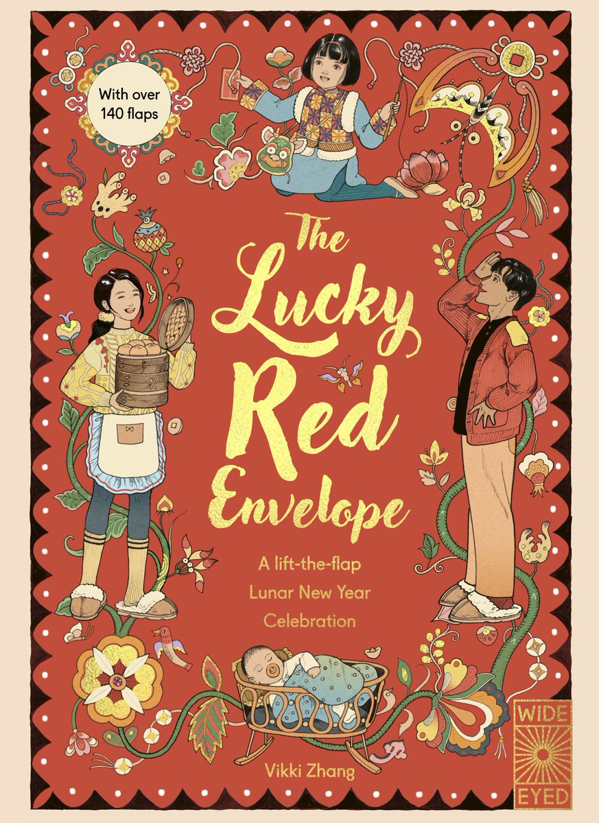 Vikki serves up a veritable smorgasbord of delights, inviting everyone to experience and understand what it means to those who celebrate Lunar New Year in this brilliant lift-the-flap extravaganza. Packed with info and busy scenes @AllenAndUnwin @0717vikki awordaboutbooks.com/blog/the-lucky…