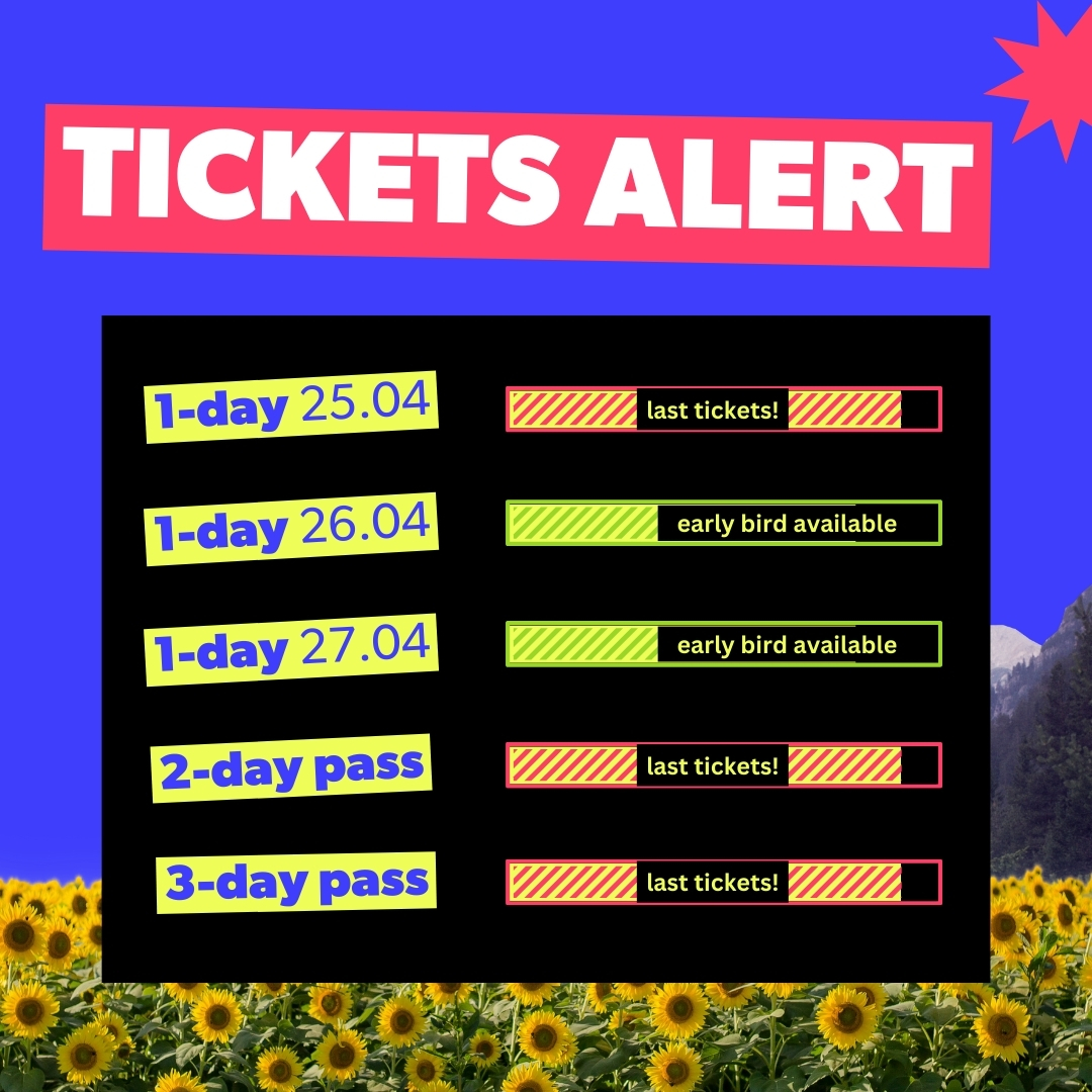 🚨 TICKETS ALERT 🚨
Secure your spot with our 2 or 3-day passes before it's too late!
Act fast! Don’t say we didn’t warn you 😁
👉 balkantrafik.com/get-your-ticke…