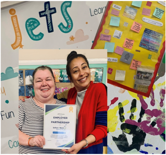LearnWorkSefton's tweet photo. We are thrilled to announce that JETS Centre is the first employer to sign Sefton@Work's new Employer Partnership Agreement, endorsed by SMBC Chief Executive Phil Porter. Find our more here https://t.co/aP8fcW5RHA
#Localemployer #Sefton #communityimpact #earlyyears #partnership https://t.co/568HblEfWq